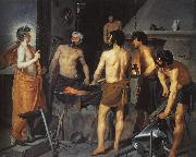 Diego Velazquez The Forge of Vulcan oil painting artist